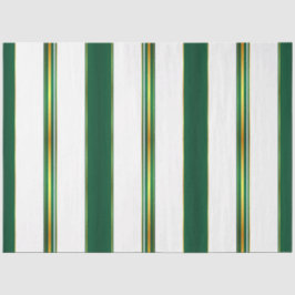 Luxuriöse Linen Trendy Green Gold Texture Collecti Seidenpapier