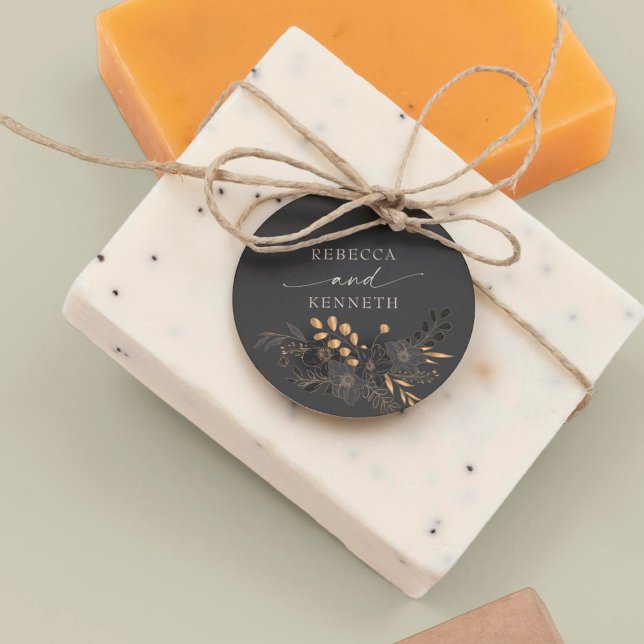 Luxuriöse Minimalistische Hochzeit in Gold Geschenkanhänger (Von Creator hochgeladen)