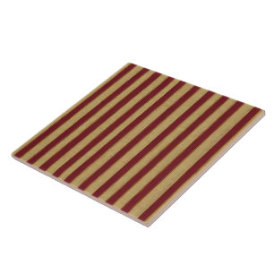 Luxuriöse moderne Burgundy Gold Linen Collection Fliese