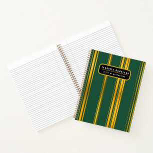 Luxuriöse moderne grüne Gold Textur Kollektion Notizbuch