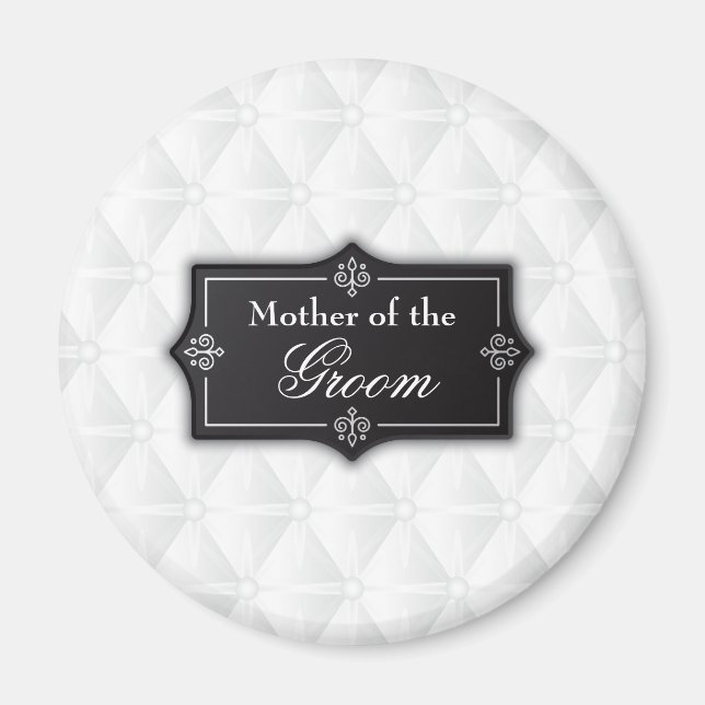 Luxuriöse Mutter der Groom-Hochzeit | Magnet (Vorne)