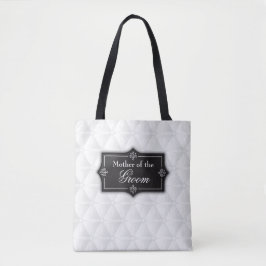 Luxuriöse Mutter der Groom Wedding Tote Tag