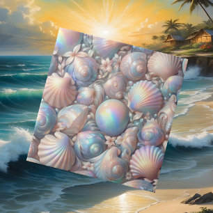 Luxuriöse nautische Dekoration   Opal Seashells Be Fliese