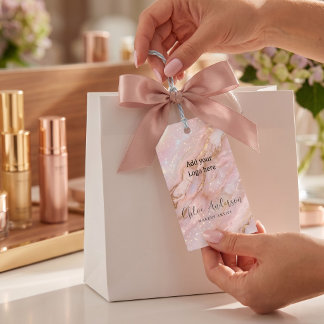 Luxuriöse Opal-Geschenkkarte für Verpackungen Geschenkanhänger