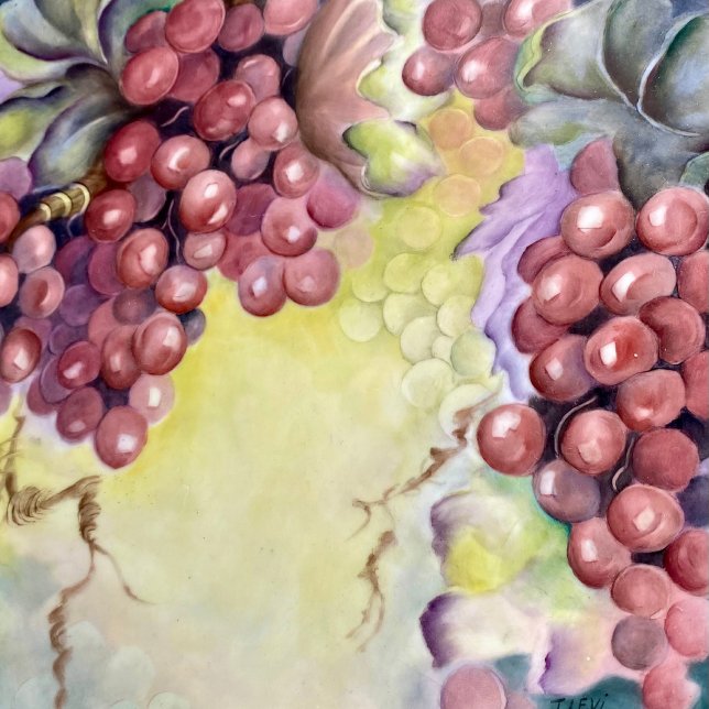 Luxuriöse Red Traube Pattern Serviette (Von Creator hochgeladen)