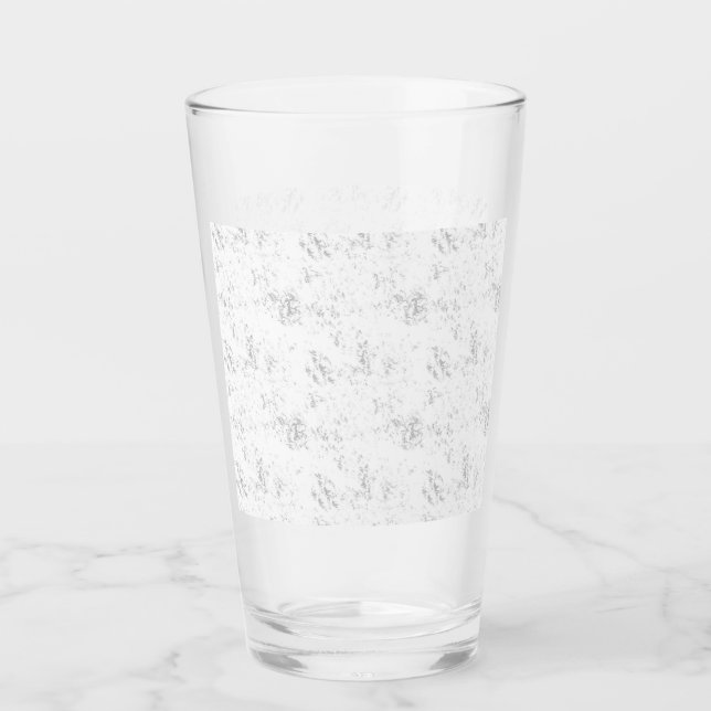Luxuriöse romantische Hochzeitsfeiergestaltung Glas (Vorderseite)