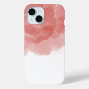 Luxuriöse Rote Magie Rose Watercolor Abstrakte Kun Case-Mate iPhone Hülle