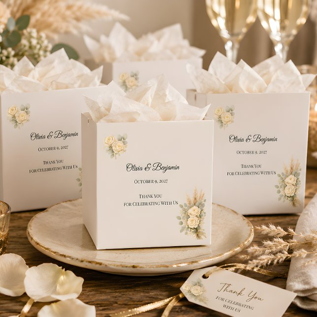 Luxuriöse rustikale Hochzeit  Geschenkschachtel (Part of the luxury rustic wedding theme collection, favor box)