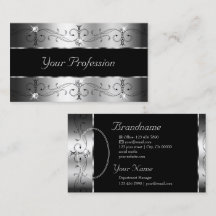 Luxuriöse silberschwarze Verzierte Grenzen mit Fot