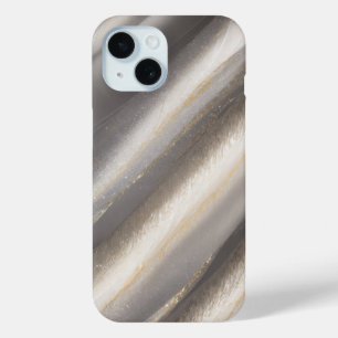 Luxuriöse Silver and Gold Phone Case