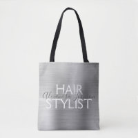 Luxuriöse Silver Foil Hair Stylist Suppen