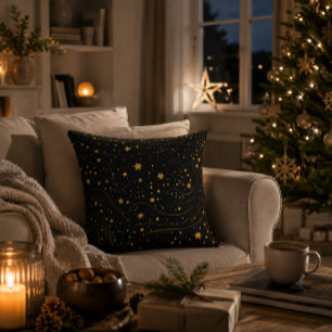 Luxuriöse Starry Night Accent Pillow Kissen