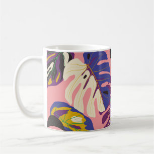 Luxuriöse Tapete Deko. Hintergrund der Natur. Kaffeetasse