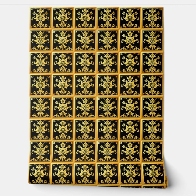 Luxuriöse Trendy Elegante Tapete (Abrollen)