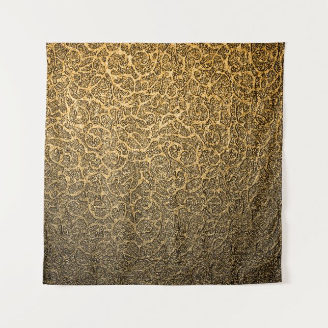 Luxuriöse Verpackung, helle Spot Highlights. Wandteppich (Vorderseite)