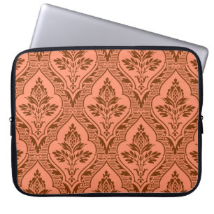 Luxuriöse Vintage-Damaskus-Nahtlose Textur Laptopschutzhülle