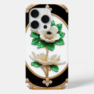 Luxuriöse Weiße Blume Case-Mate iPhone Hülle