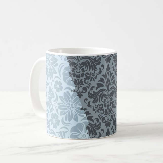 Luxuriöse Zierelemente Kaffeetasse (Vorderseite Links)