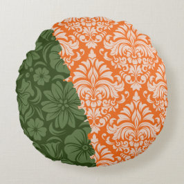 Luxuriöse Zierelemente Rundes Kissen