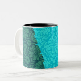 Luxuriöse Zierelemente Zweifarbige Tasse
