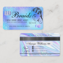 Luxuriöser Holographic Foil Fair Braiding Credit S