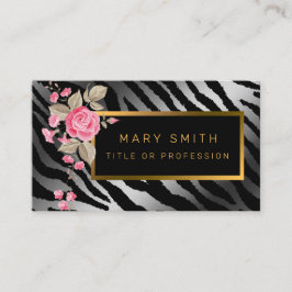 Luxuriöser, moderner Blumenstrauß fügt Ihren Text Visitenkarte