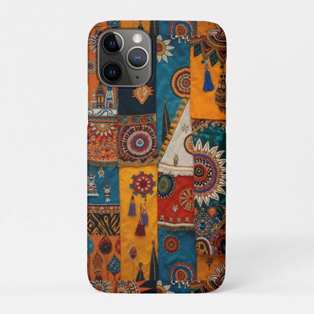 Luxuriöses Afrikanisch Asiatisch Karibisch   Case-Mate iPhone Hülle (Rückseite)