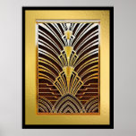 Luxuriöses Art Deco Poster<br><div class="desc">Wenn Sie sich für den Download entscheiden, macht Ihr Walgreen Store Platinenplakate aus Ihrem Download in verschiedene Größen und in verschiedenen Texturen zu einem sehr guten Preis. Manchmal mit einem Rabatt. Ein Tipp von meinem US-Freund. Für Großbritannien siehe "Digital Printing" online. Ich habe dieses Design auf einer Uhr in meinem...</div>