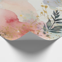 Luxuriöses Design der Aquarellkunst