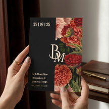 Luxuriöses Floral Event mit Vintager botanischer A