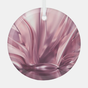 Luxuriöses Golden 3D Illustration Hintergrund Ornament Aus Glas