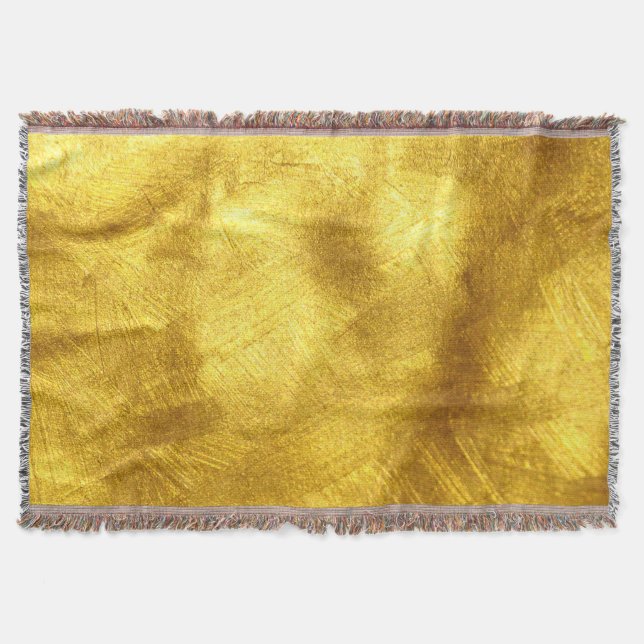 Luxuriöses Golden Texture Design Decke (Vorderseite)