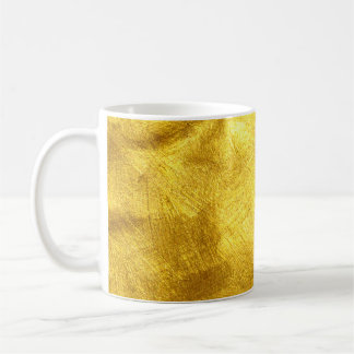 Luxuriöses Golden Texture Design Kaffeetasse