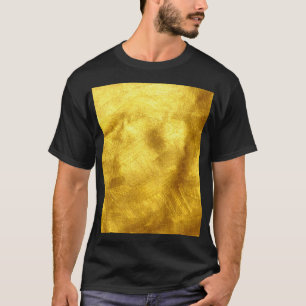Luxuriöses Golden Texture Design T-Shirt