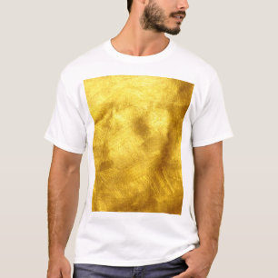 Luxuriöses Golden Texture Design T-Shirt