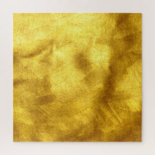 Luxuriöses Goldenes Texturdesign Puzzle
