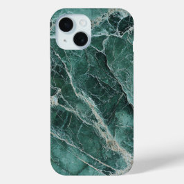 Luxuriöses Green Marble Phone Case