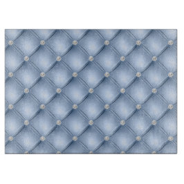 Luxuriöses helles blaues Diamant gepolstertes Must Schneidebrett