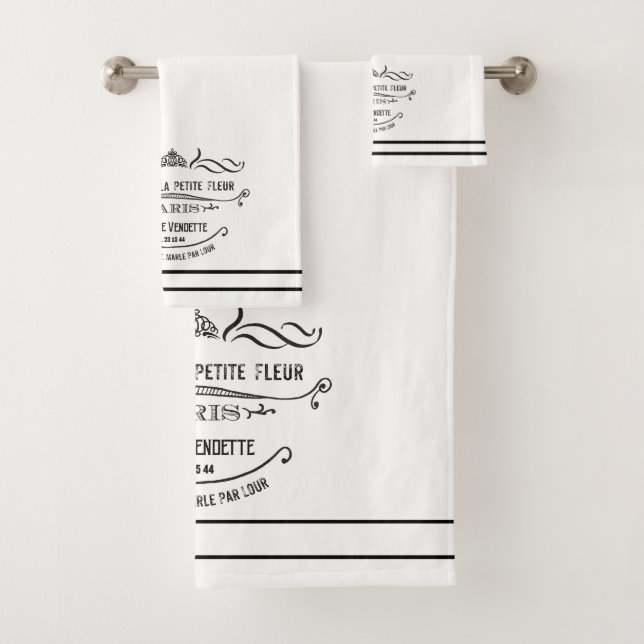 Luxuriöses L' Hotel De La Petite Fleur Badhandtuch Set (Insitu)