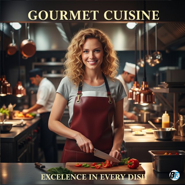 Luxuriöses Minimalistisches Leder - Elegant & daue Schürze (Von Creator hochgeladen)