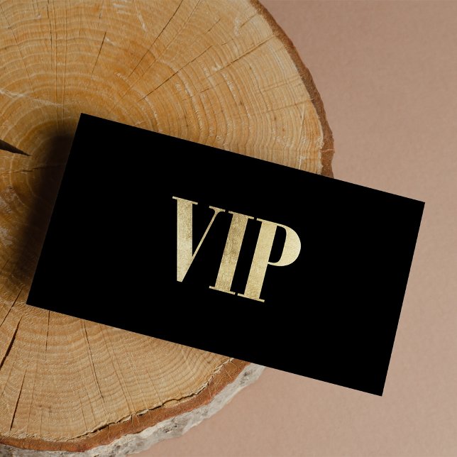 Luxuriöses Mitglied im VIP-Kartenclub in Schwarz u Visitenkarte (Luxury black and gold VIP card club member )