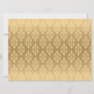 Luxuriöses Vintages Muster 2 Save The Date