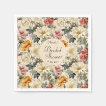 Luxuriöses Vintages Watecolor Blumen Bridal