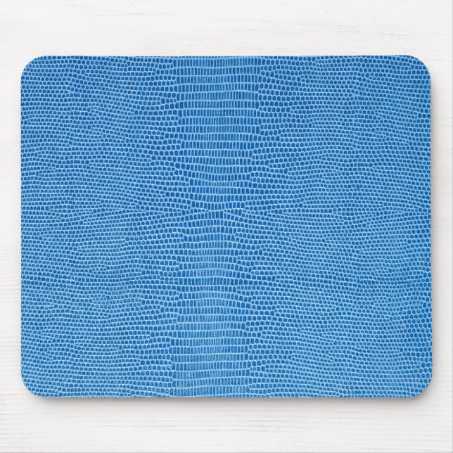 Luxurious blue leather mousepad (Vorne)