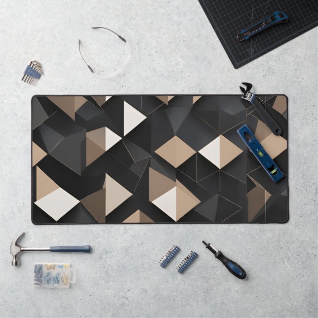 Luxurious Geometry Schreibtischunterlage (Arbeitsplatz)