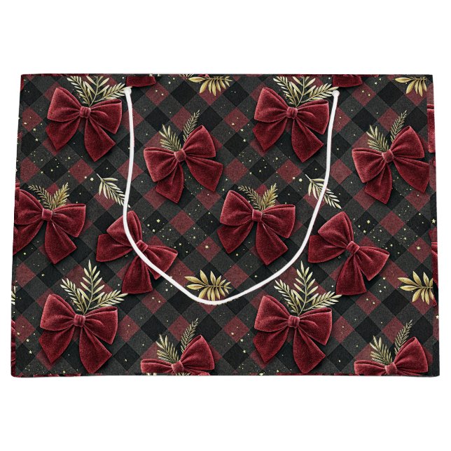 Luxurious Holiday Gift Bag Große Geschenktüte (Vorderseite)