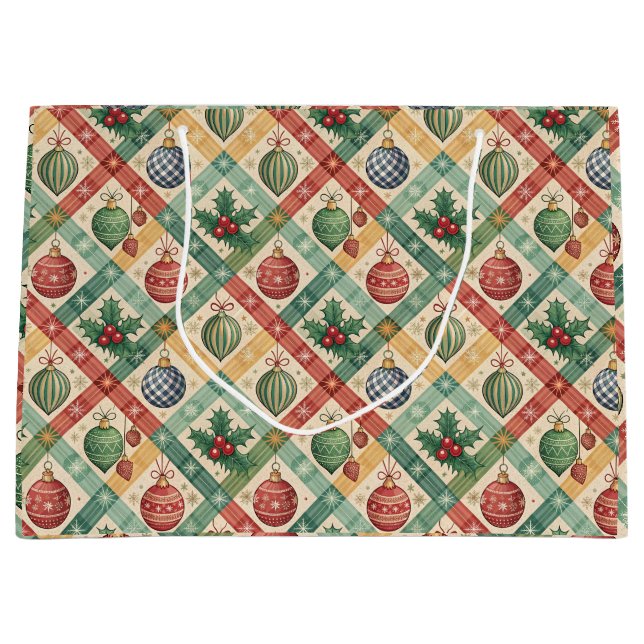 Luxurious Holiday Gift Bag Große Geschenktüte (Vorderseite)