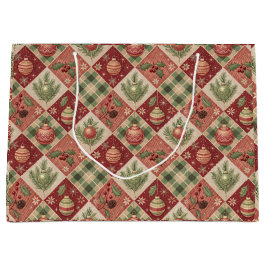 Luxurious Holiday Gift Bag Große Geschenktüte