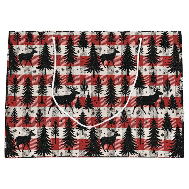 Luxurious Holiday Gift Bag Große Geschenktüte (Vorderseite)