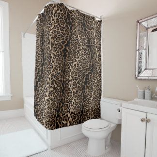Luxury Animal Print bath curtain Duschvorhang